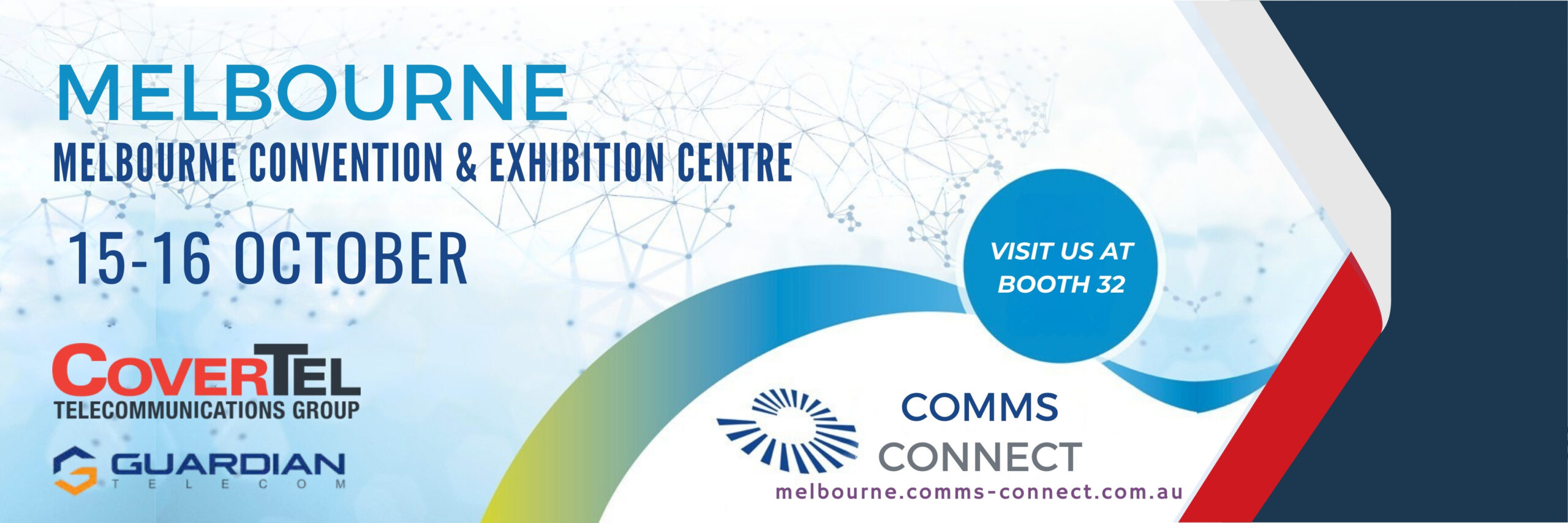 Home 1 CoverTel is attaneding Comms Connect 2025 - Booth 32