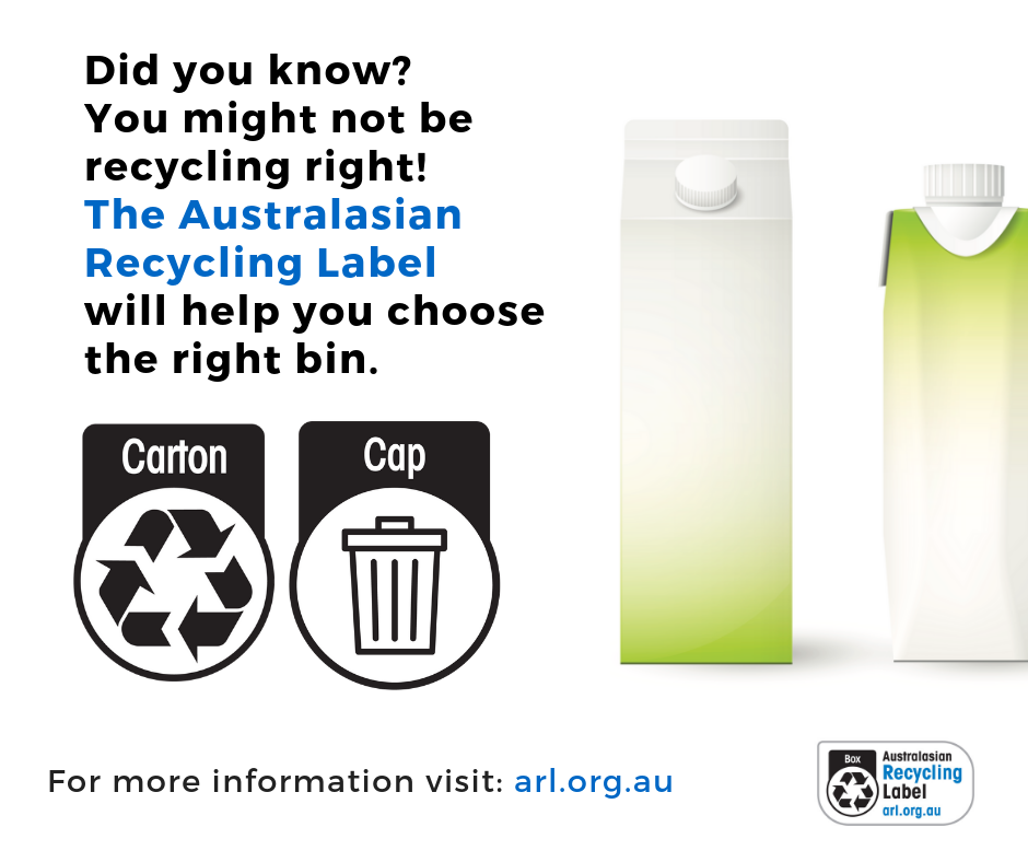 Australasian Recycling Label will help you choose the right bin