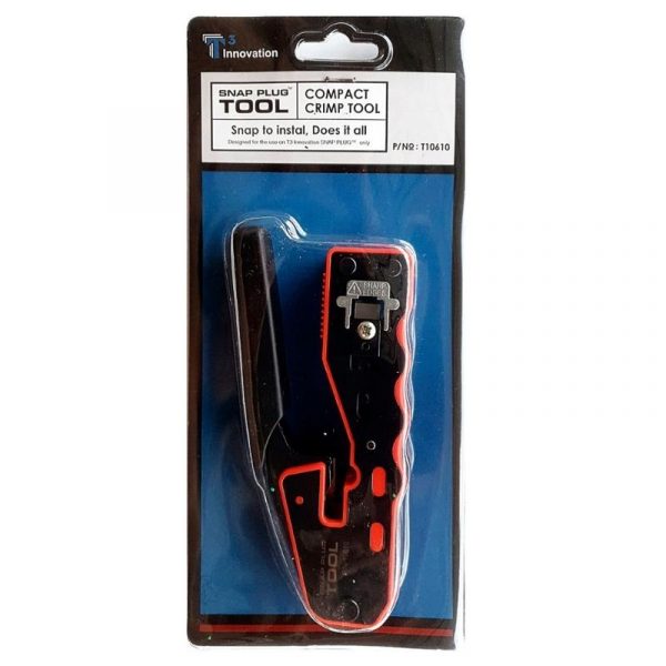 Compact Snap Plug Crimper Tool T3 T10610 - Front