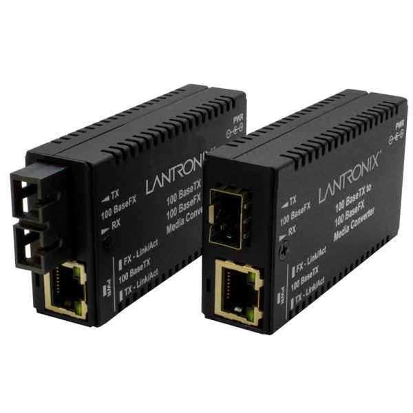 Mini Fast Ethernet Media Converter, 100Base-TX to 100Base-FX