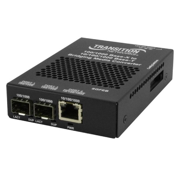 Stand-alone Gigabit Ethernet Media and Rate Converter
