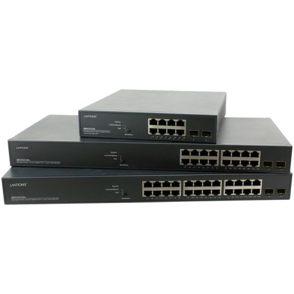 Smart Managed Gigabit Ethernet PoE+ Switches