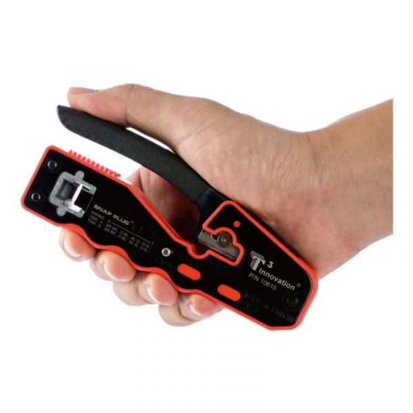 Compact RJ45 Snap Plug Crimping Tool - Image 2