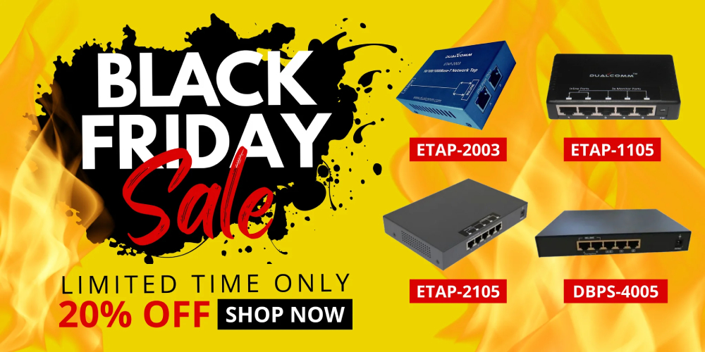 dualcomm network tap