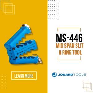 Jonard Tools MS-446 MID SPAN SLIT & RING TOOL (1)