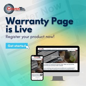Our Warranty Page is Live!