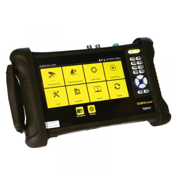 HST319 SURVLtest - Multi-Function IPCCTV Tester for IP DigitalHD CoaxAnalog System Camera