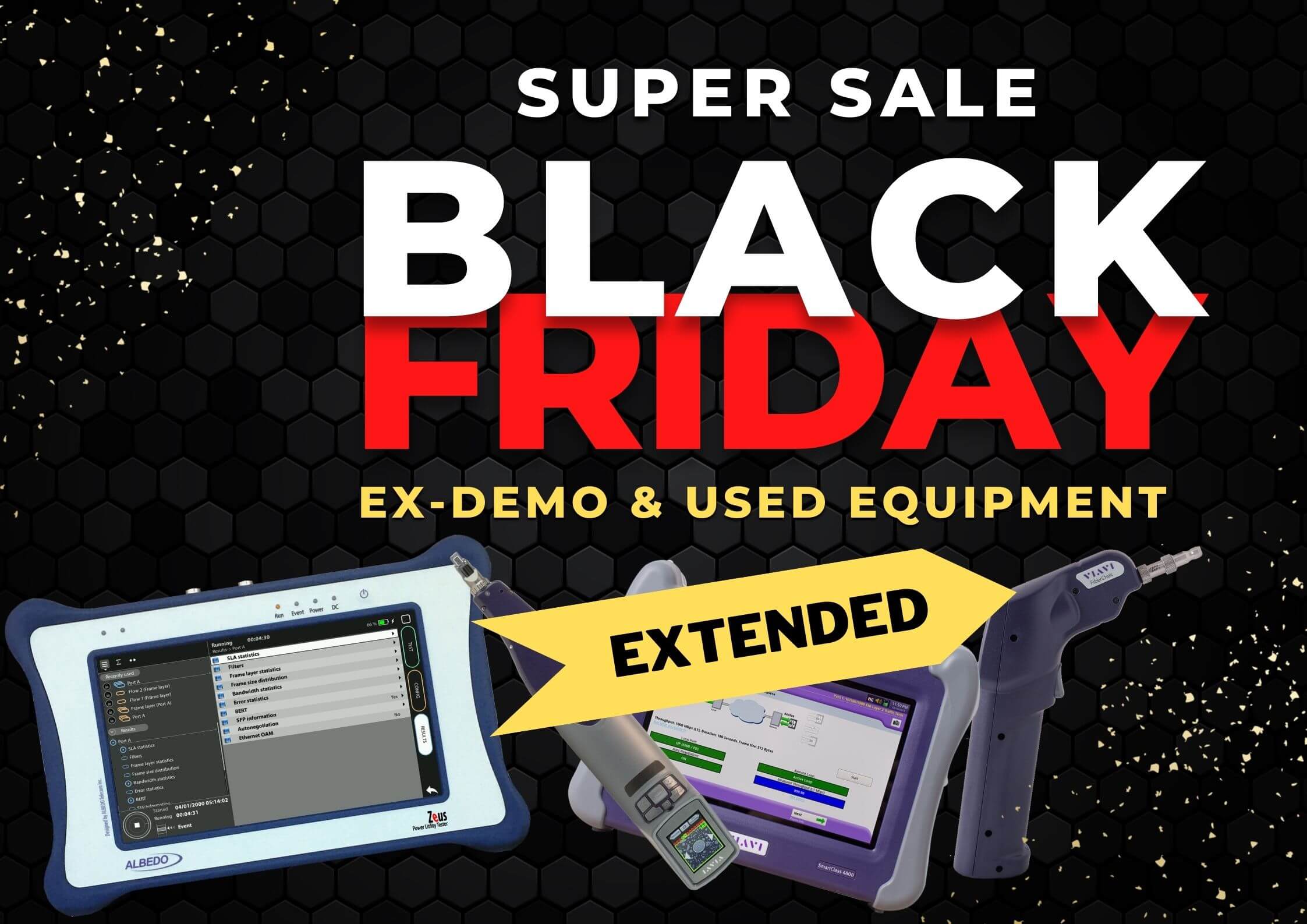 Black Friday Extended: Ex-Demo and Used Equipment Sale 2022 EOFY Ex-Demo Sale