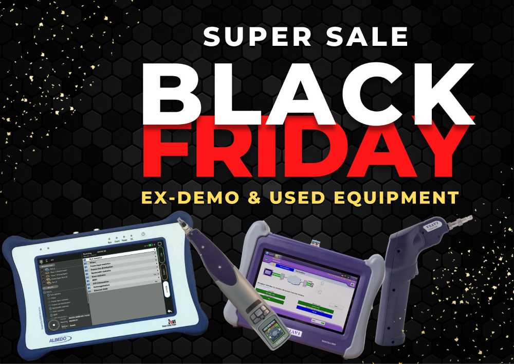 Black Friday Ex-Demo & Used Equipment Sale