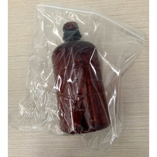500ml PET plastic bottle in bag