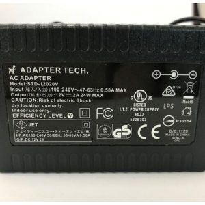 AC Adapter MODEL - STD-12020V Power Supply
