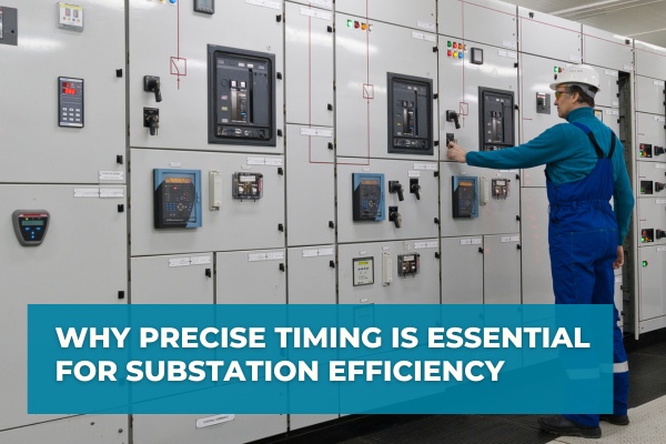 Why Precise Timing Is Essential for Substation Efficiency Why Precise Timing Is Essential for Substation Efficiency